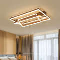Современные квадратные поверхностные светодиодные светильники для спальни для домашнего потолка